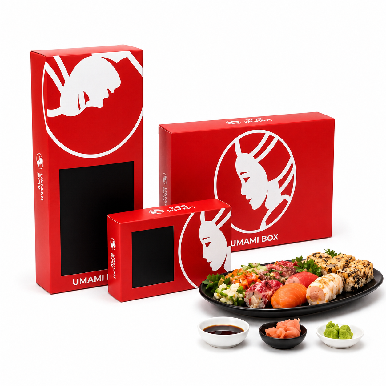 Umami Box Sushi Packaging — angle 2
