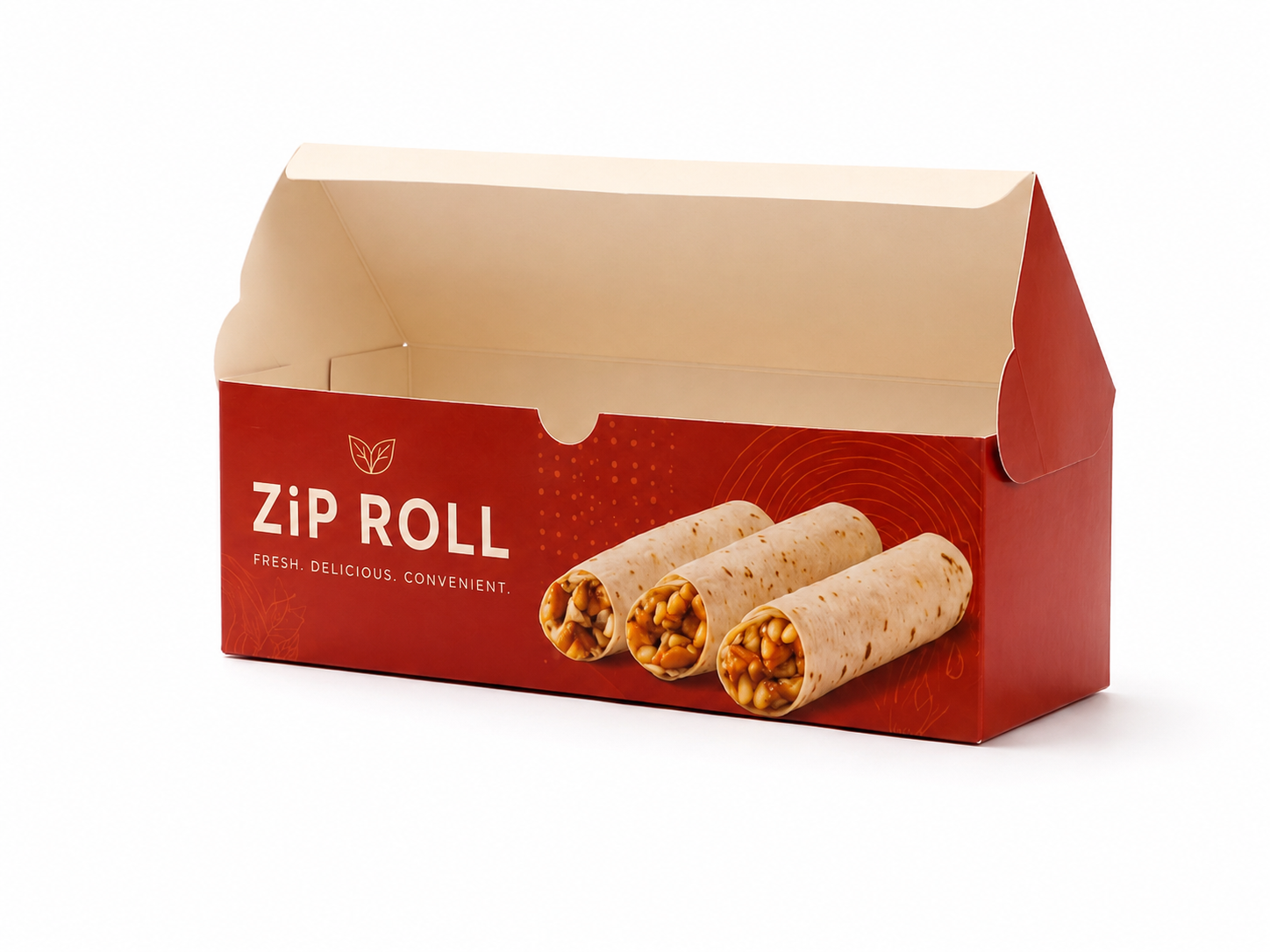 Zip Roll Food Box — angle 2
