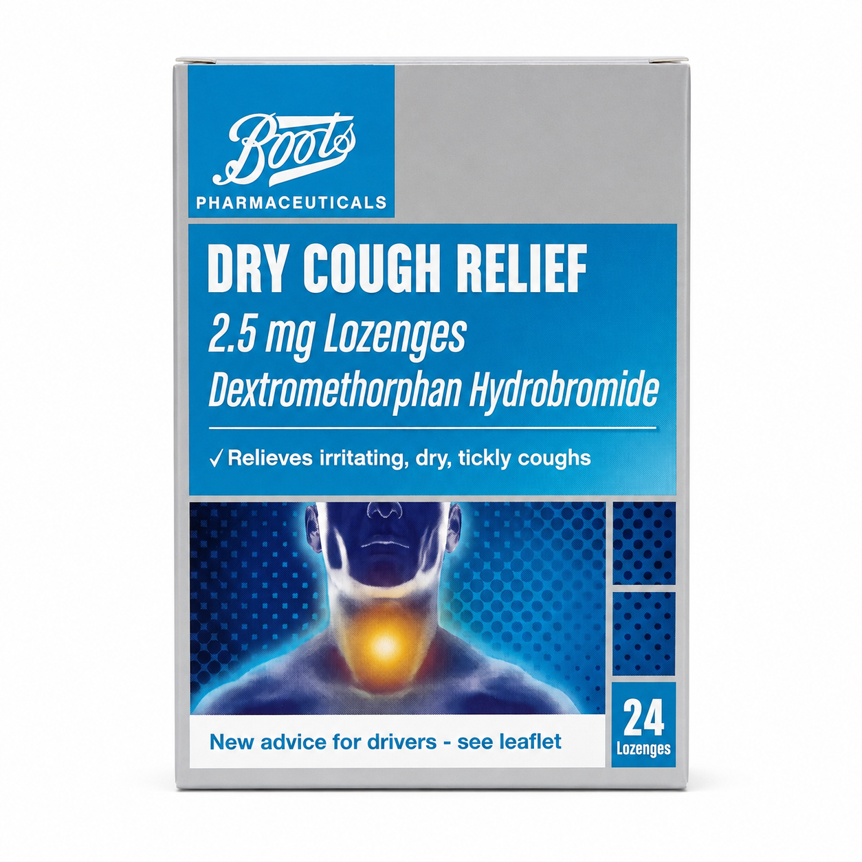Boots Dry Cough Relief — front view