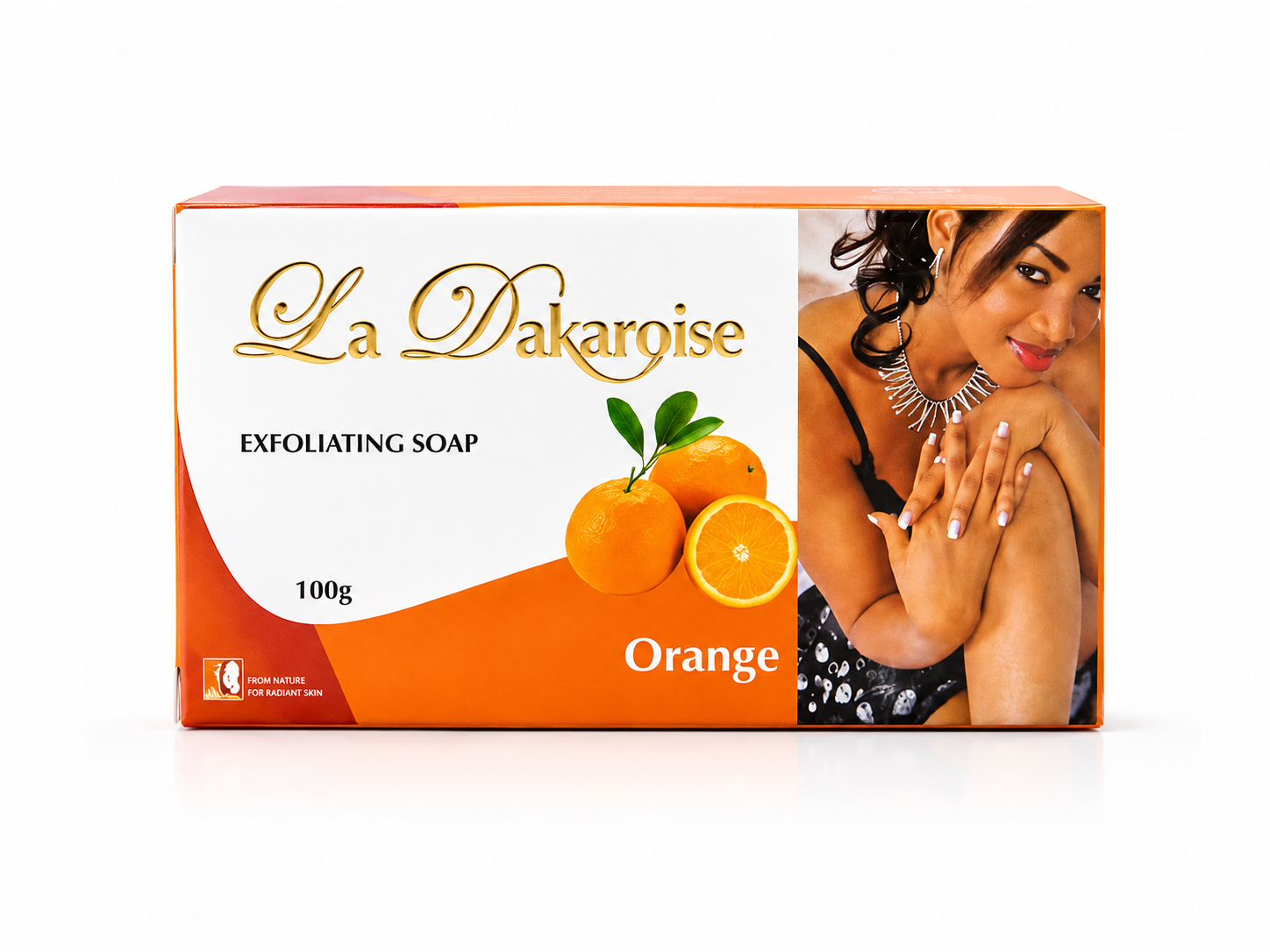 La Dakaroise Exfoliating Soap — angle view