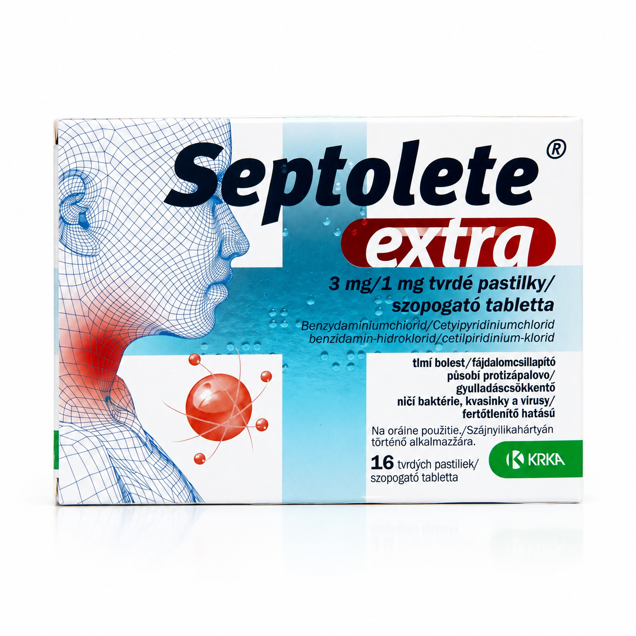 Septolete Extra — front view