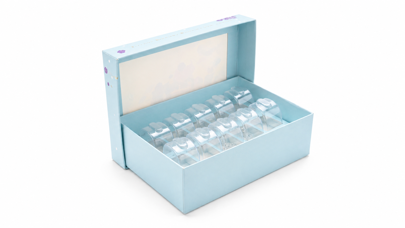 Teal Ampoule Gift Box — angle 2
